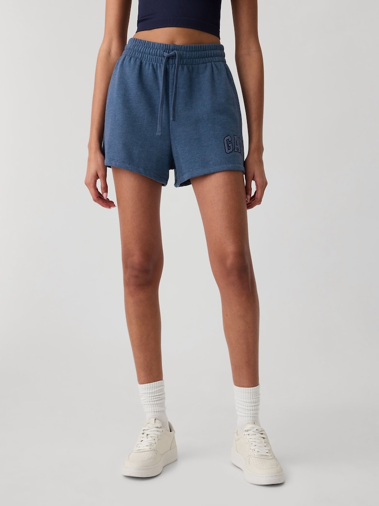 Gap Blue Logo Pull On Shorts - Image 1 of 5 Gap Blue Logo Pull On Shorts - Image 1 of 5