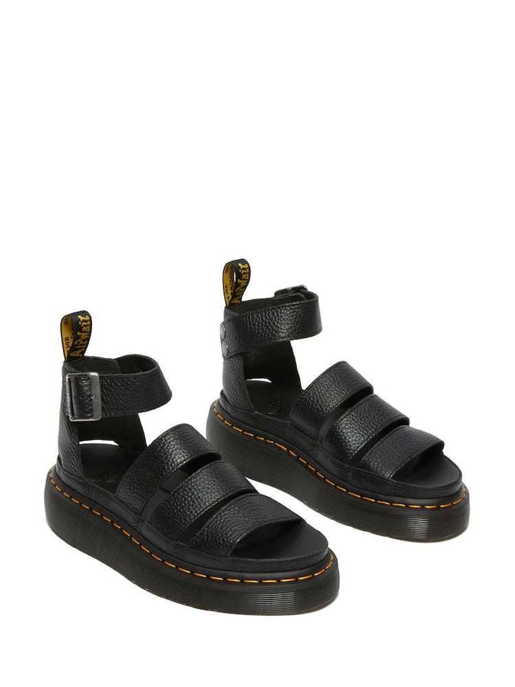 Dr. Martens Black Clarissa Sandals - Image 2 of 5