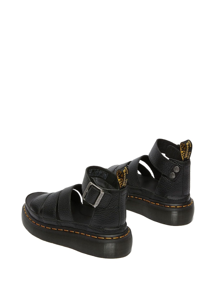 Dr. Martens Black Clarissa Sandals - Image 3 of 5