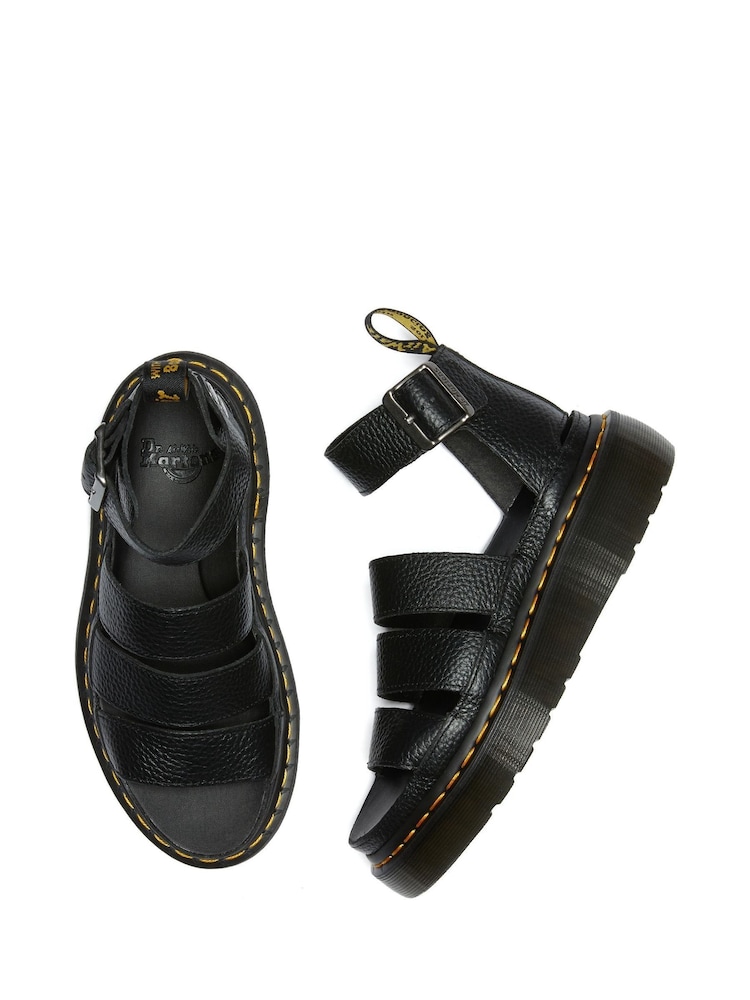Dr. Martens Black Clarissa Sandals - Image 4 of 5