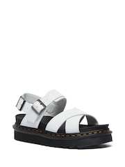 Dr. Martens White Voss Sandals - Image 1 of 5