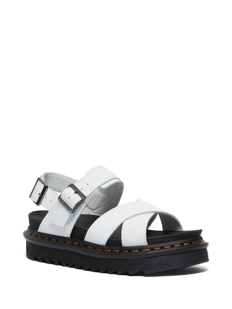 Dr. Martens White Voss Sandals - Image 1 of 5