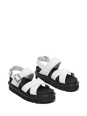 Dr. Martens White Voss Sandals - Image 2 of 5