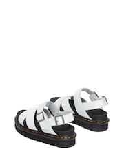 Dr. Martens White Voss Sandals - Image 3 of 5