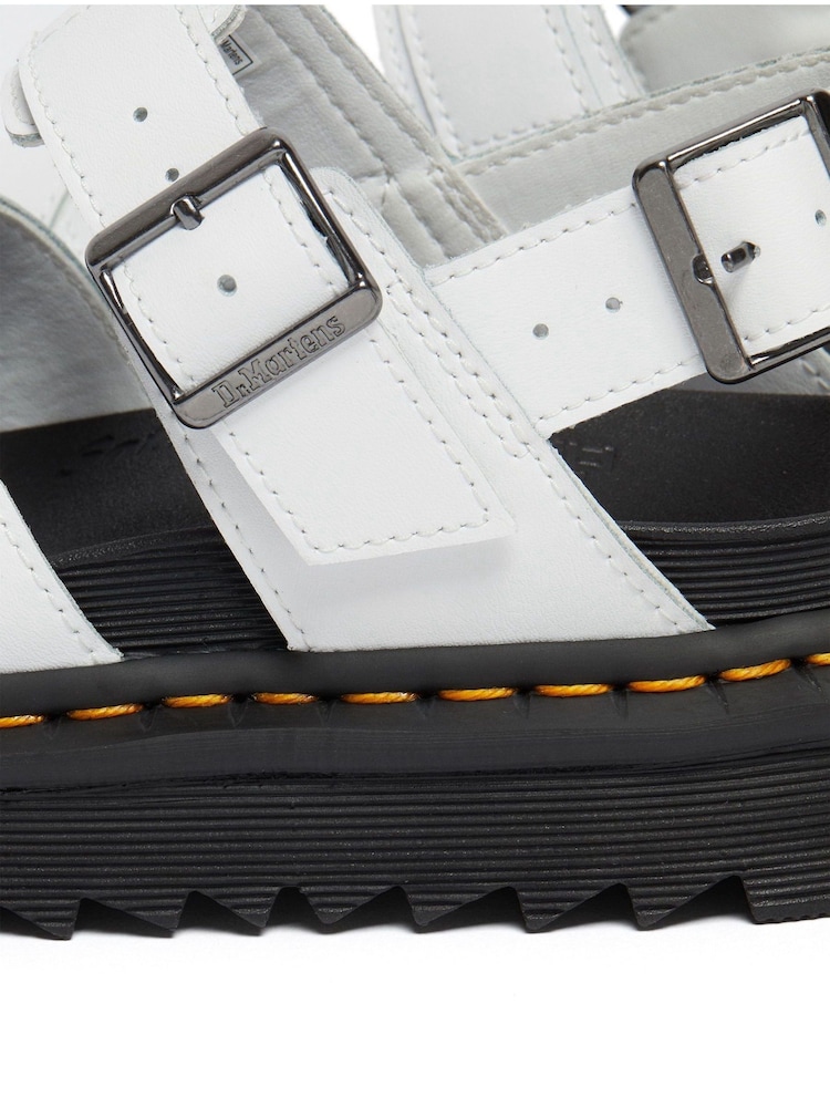 Dr. Martens White Voss Sandals - Image 5 of 5