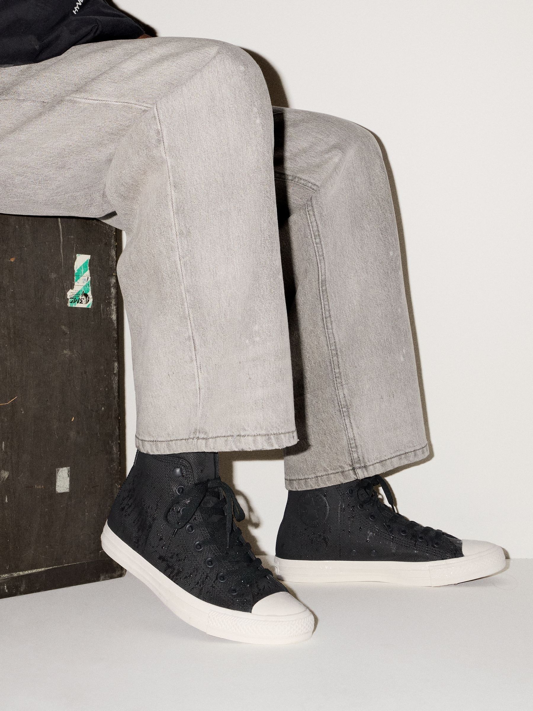 Buy Converse Black Chuck Taylor All Star Tectuff Trainers from