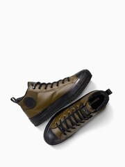 Converse Brown Chuck Taylor All Star Malden Street Mid Top Trainers - Image 7 of 10