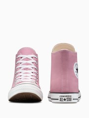 Converse Pink Chuck Taylor All Star High Trainers - Image 6 of 7