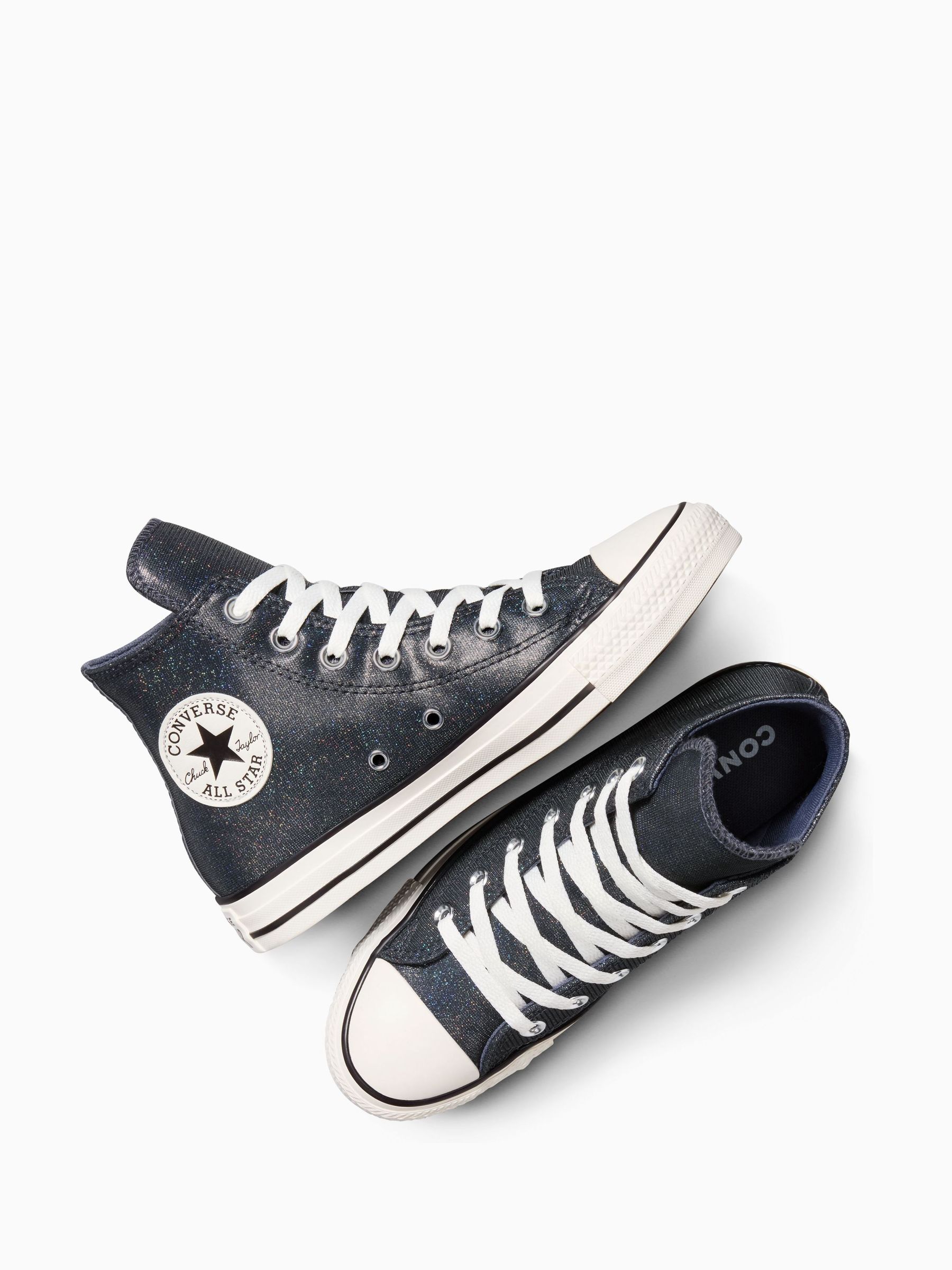 Buy Converse Black Chuck Taylor All Star Sparkle Shine High