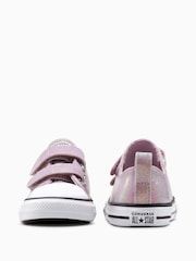Converse Chuck Taylor Toddler Disco Glitter 2V Trainers - Imagen 4 de 8
