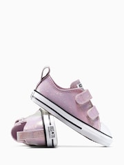 Converse Chuck Taylor Toddler Disco Glitter 2V Trainers - Imagen 5 de 8