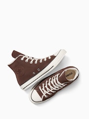 Converse Natural Chuck Taylor All Star Winter Luxe High Trainers - Image 7 of 8