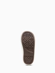 Converse Brown Chuck Taylor Toddler Fleece Lining 2V Trainers - Image 3 of 7