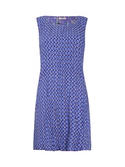 Joe Browns Blue Reversible Paisley and Geo Crinkle Tunic - Image 6 of 7