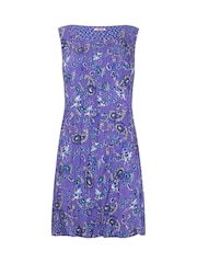 Joe Browns Blue Reversible Paisley and Geo Crinkle Tunic - Image 7 of 7