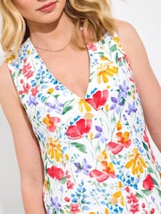 Joe Browns Floral Print Co-Ord Waistcoat - Imagen 3 de 7