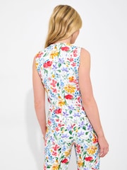 Joe Browns Floral Print Co-Ord Waistcoat - Imagen 4 de 7