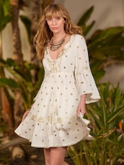 Joe Browns Sequin Embroidered Long Sleeve Tunic - Imagen 1 de 7