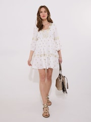 Joe Browns Sequin Embroidered Long Sleeve Tunic - Imagen 4 de 7