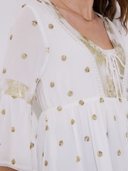 Joe Browns Sequin Embroidered Long Sleeve Tunic - Imagen 5 de 7