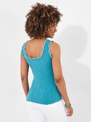 Joe Browns Lettuce Edge Sleeveless Top - Image 4 of 5