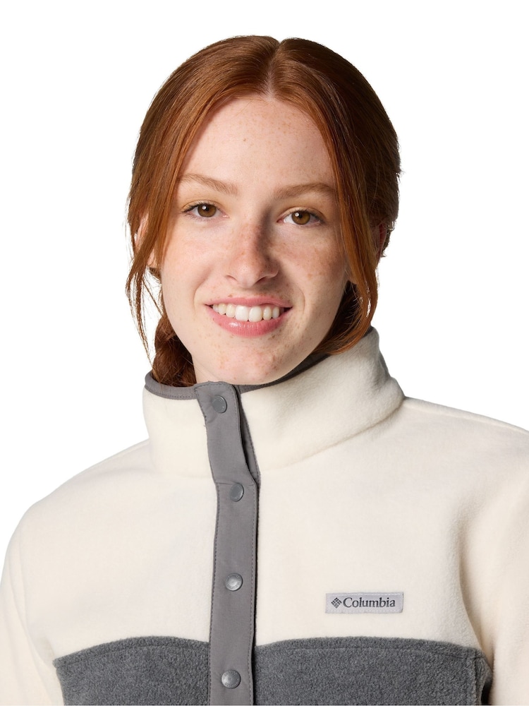Columbia Grey Benton Springs 1/2 Snap Pull Over Fleece - Image 5 of 5