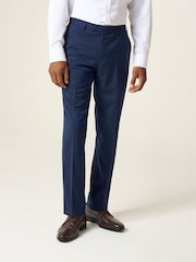 Azul - Skopes Tailored Fit Caspian Stretch Look Suit Trousers - Imagen 1 de 4