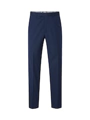 Azul - Skopes Tailored Fit Caspian Stretch Look Suit Trousers - Imagen 3 de 4