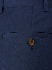 Azul - Skopes Tailored Fit Caspian Stretch Look Suit Trousers - Imagen 4 de 4