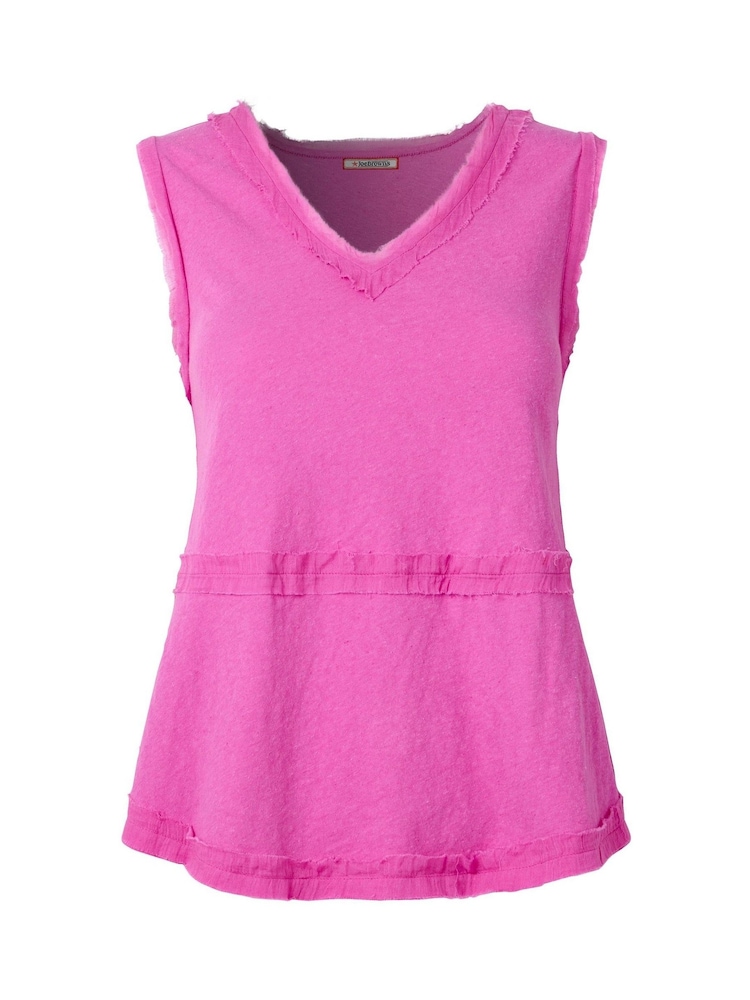 Joe Browns Pink Boho Loose Fit Sleeveless Top - Image 5 of 5