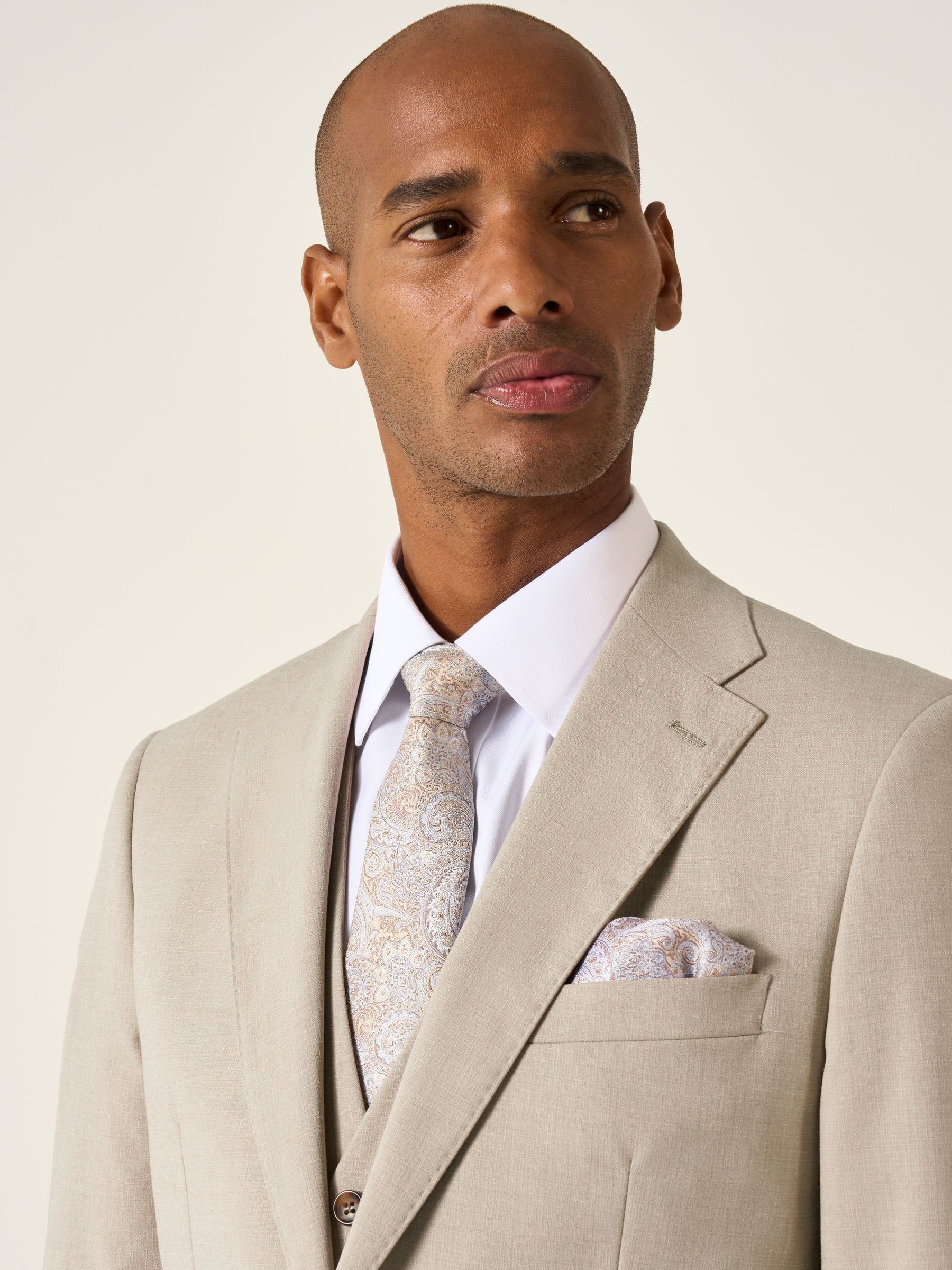 Buy Skopes Natural Tailored Fit Caspian Stretch Suit Jacket from