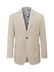Skopes Natural Tailored Fit Caspian Stretch Look Suit Jacket - Image 7 of 8