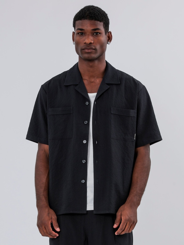 Religion Blue Double Pocket Shirt - Image 1 of 6