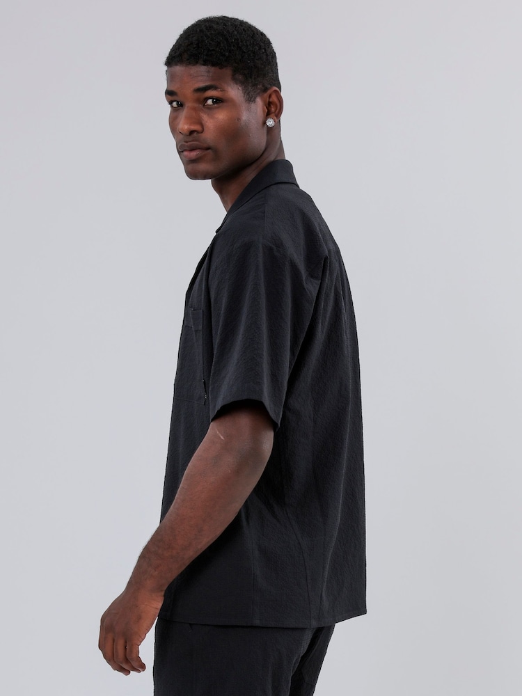Religion Blue Double Pocket Shirt - Image 4 of 6