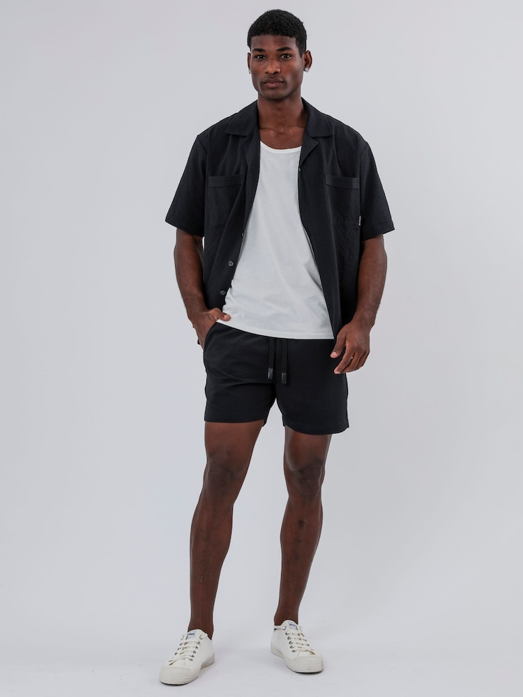 Religion Blue Double Pocket Shirt - Image 6 of 6