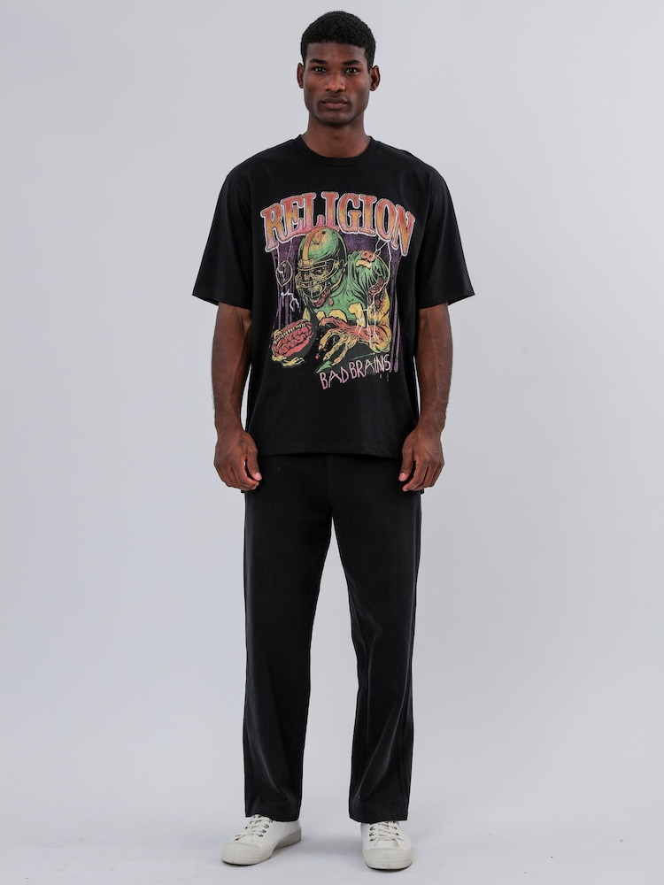 Religion Black Bad Brains T-Shirt - Image 1 of 4