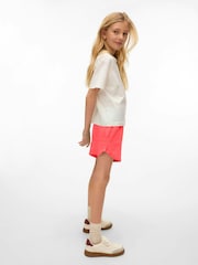 VERO MODA Pink Mid Rise Jersey Sweat Shorts - Image 2 of 3