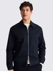 MOSS Blue Harrington Jacket - Image 1 of 5