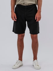 Preto - Shorts Chino Elástico Religion - Imagem 6 de 6