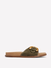 Sandalias estilo chinelas con detalle metálico de Boden - Imagen 2 de 5