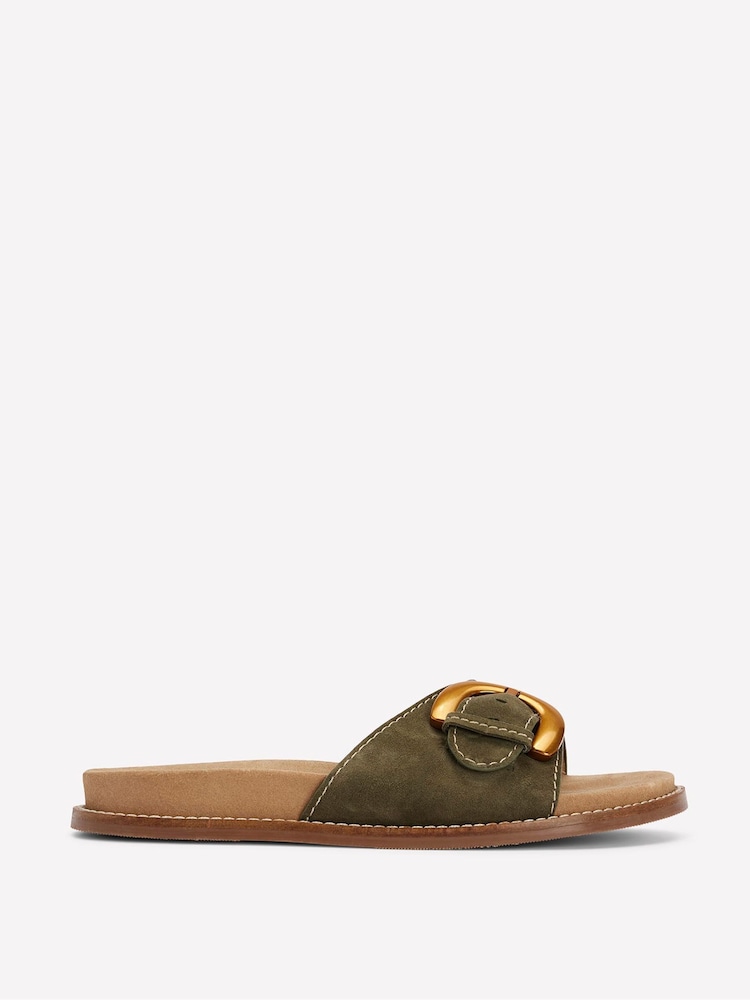 Sandalias estilo chinelas con detalle metálico de Boden - Imagen 2 de 5