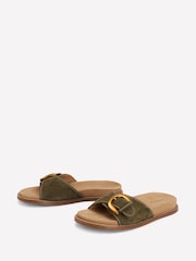 Sandalias estilo chinelas con detalle metálico de Boden - Imagen 3 de 5