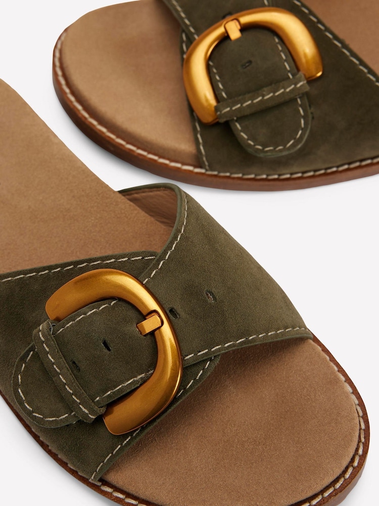 Sandalias estilo chinelas con detalle metálico de Boden - Imagen 5 de 5