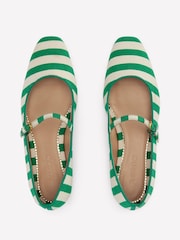 Boden Green Penelope Mary Jane Flats - Image 5 of 5