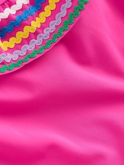 Boden Pink Lila One Shoulder Swimsuit - Image 4 of 4