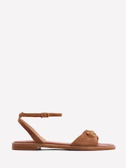 Boden Brown Iris Snaffle Flat Sandals - Image 2 of 5