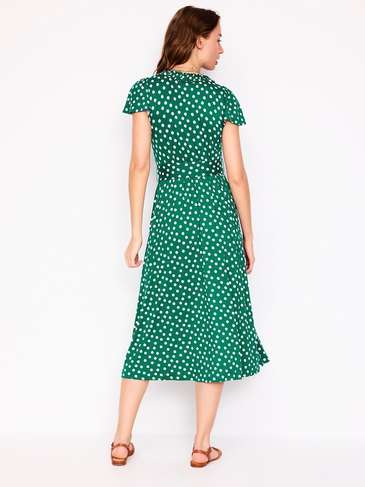 Boden de chá Nicola Jersey Dress - Imagem 2 de 5