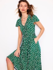 Boden de chá Nicola Jersey Dress - Imagem 3 de 5