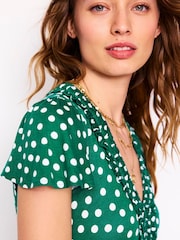 Boden de chá Nicola Jersey Dress - Imagem 4 de 5
