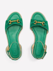 Boden Green Iris Snaffle Flat Sandals - Image 4 of 5